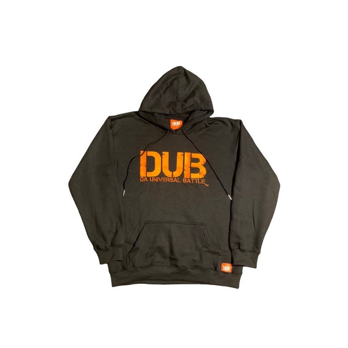 D.U.B “Signature” Hoodie - Black/Orange