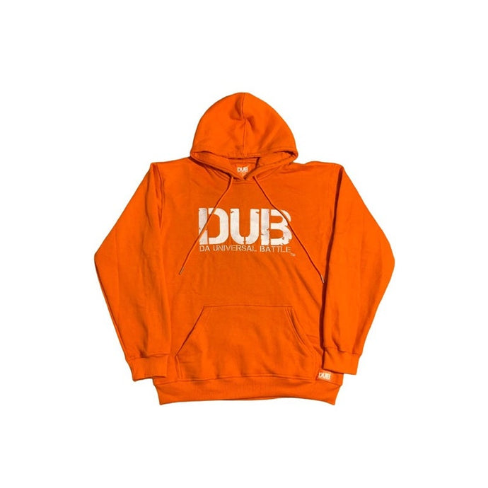 D.U.B “Signature” Hoodie - Orange/White