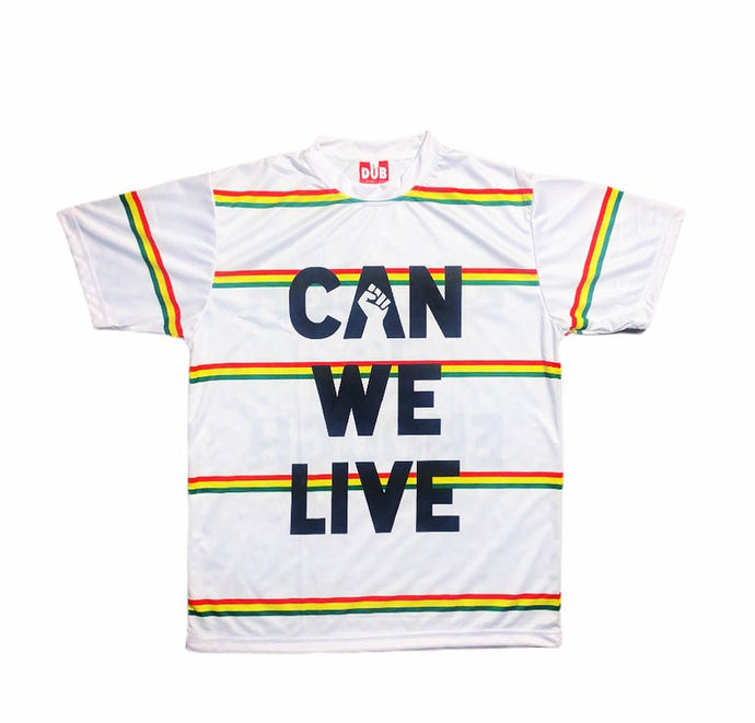 Can We Live Tee - White