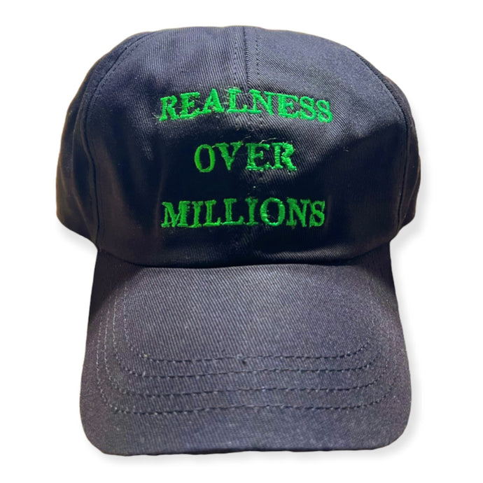 D.U.B “Realness Over Millions” Dad Hat